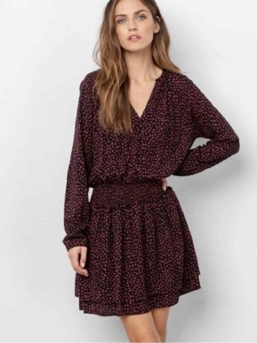 Rails Jasmine Dress- Heart Printed- Size M